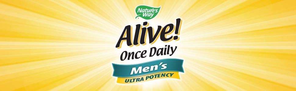 Nature Way Alive Once Daily MeN MultiVitamin 1