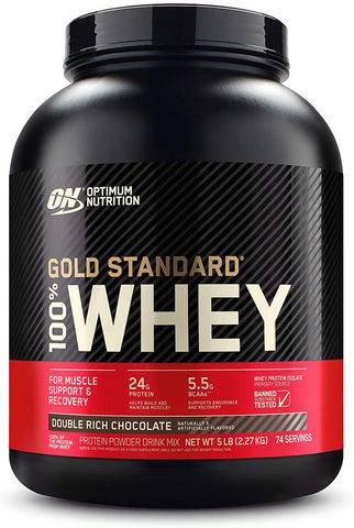 Optimum Nutrition, Gold Standard, 100% Whey