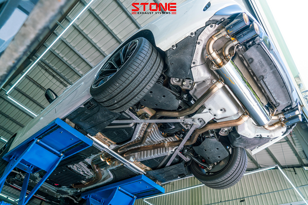 Stone Exhaust BMW B58D G20 G21 Cat-Back Valvetronic Exhaust System GPF (M340i & M340i xDrive) | Stone Exhaust USA