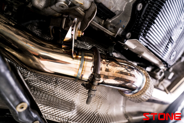 Stone Exhaust BMW N55 F20 F22 F30 F32 Catless Downpipes (Inc. 335i, 435i, M135i & M235i) - ML Performance UK