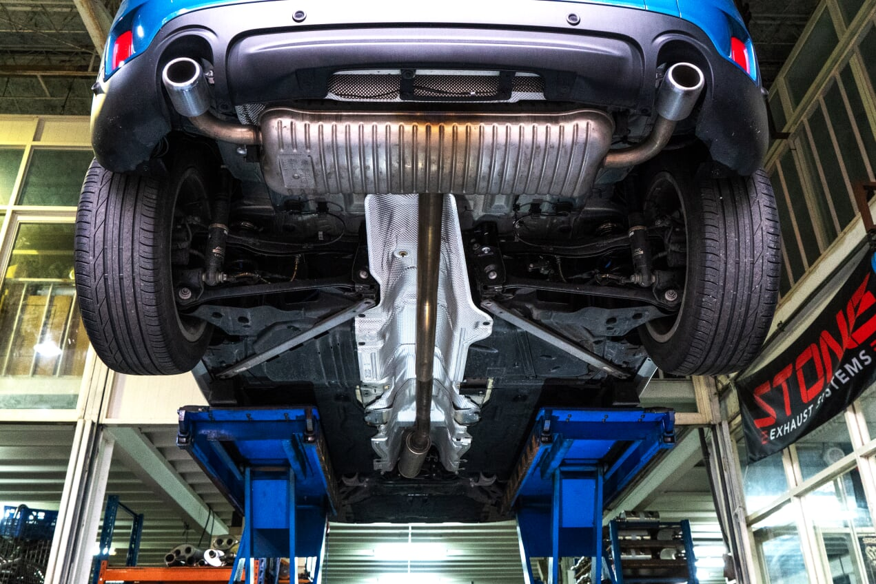 Stone Exhaust MINI B48 F60 Countryman Cooper S Cat-Back Valvetronic Exhaust System - ML Performance UK