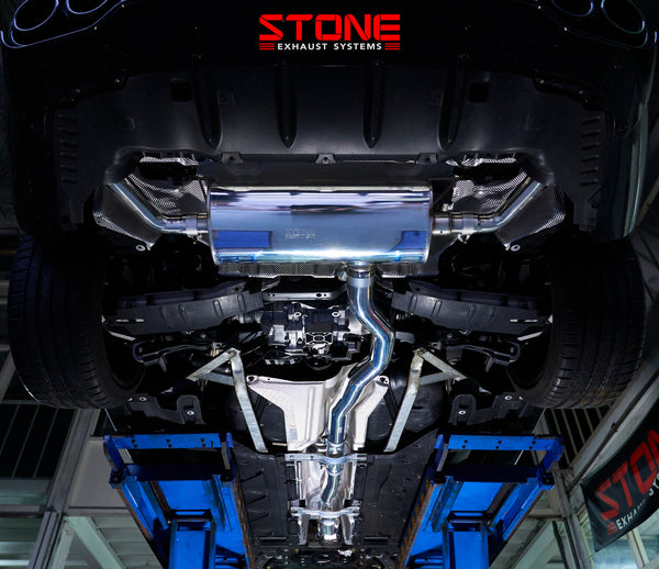 Stone Exhaust Mercedes-Benz AMG M139 C/X118 CLA45s 4matic Cat-Back Valvetronic Exhaust System