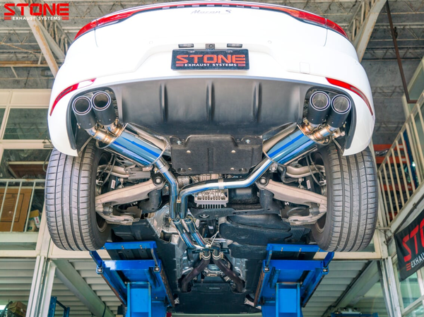 Stone Exhaust Porsche 95B Cat-Back Valvetronic Exhaust System (Inc. Macan S 3.0T & Macan Turbo 3.6T) | Stone Exhaust USA