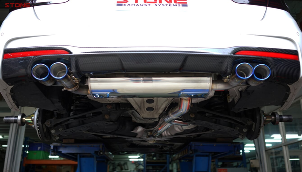 Stone Exhaust BMW N26 F30 F32 Cat-Back Valvetronic Exhaust (Inc. 328i & 428i) - ML Performance UK