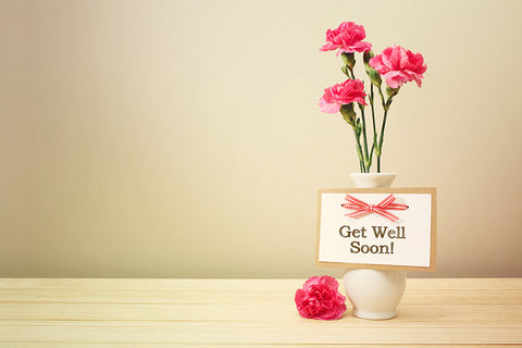 Rangkaian Bunga Ucapan "Get Well Soon" Untuk Orang Sakit 