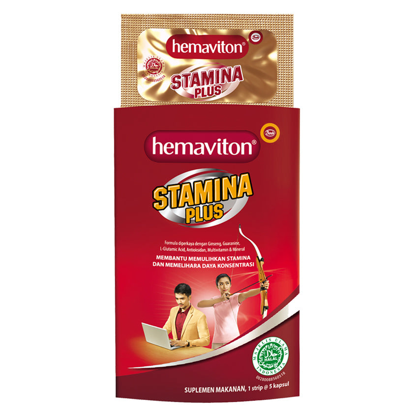 Jual Hemaviton Stamina Plus Sleeve 5 Kapsul Harga Terbaik April 2023 Favo 2605