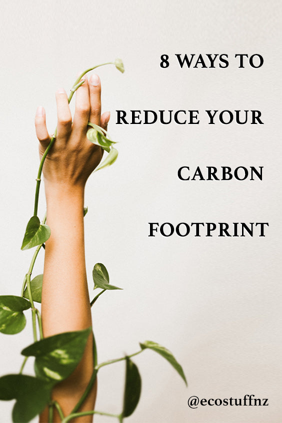 8 Ways To Reduce Your Carbon Footprint