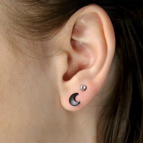 1 Pair Ear Circle Ergonomic Design Wear-Resistant Copper Plated Earrings  Safe | eBay