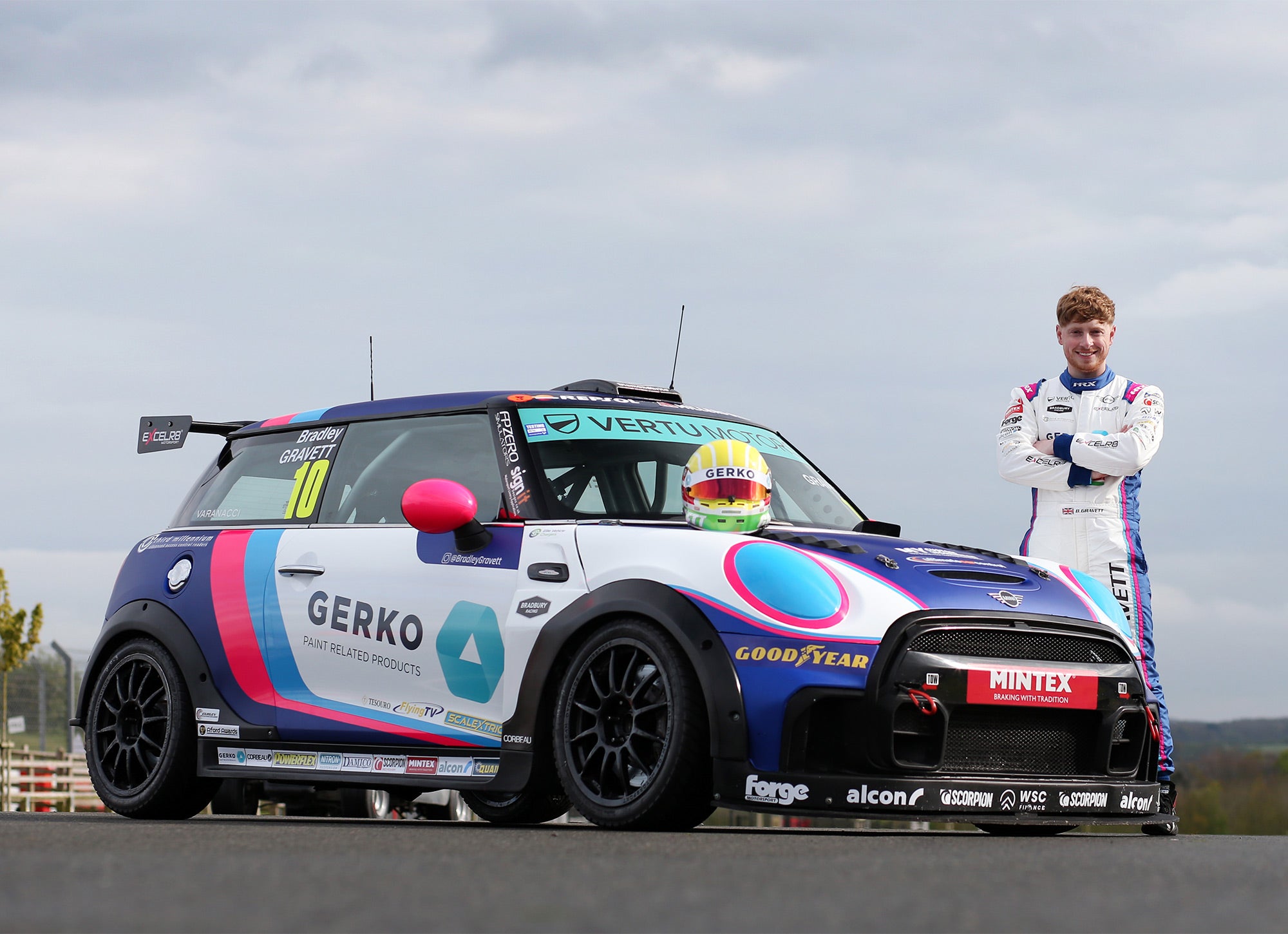 Bradley and Gravett Racing Announce Much Anticipated 2024 MINI JCW Livery