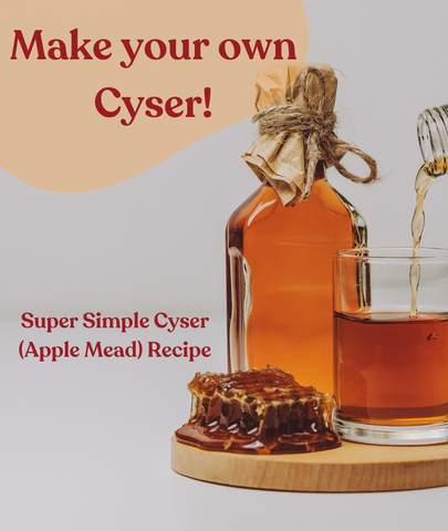 cyser recipe how to make cyser honey apple cider mead