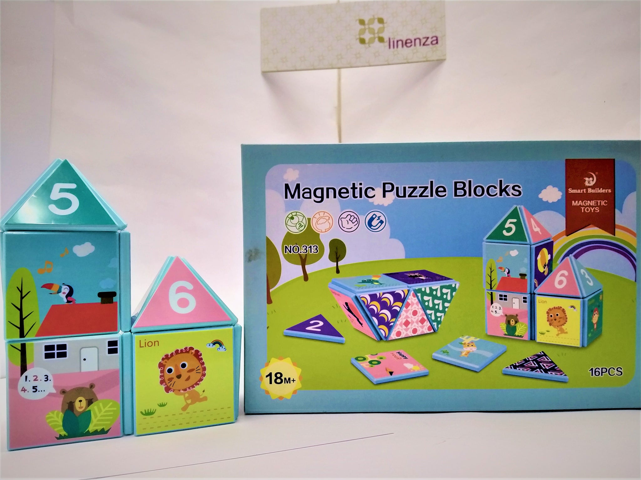 magnetic puzzle blocks