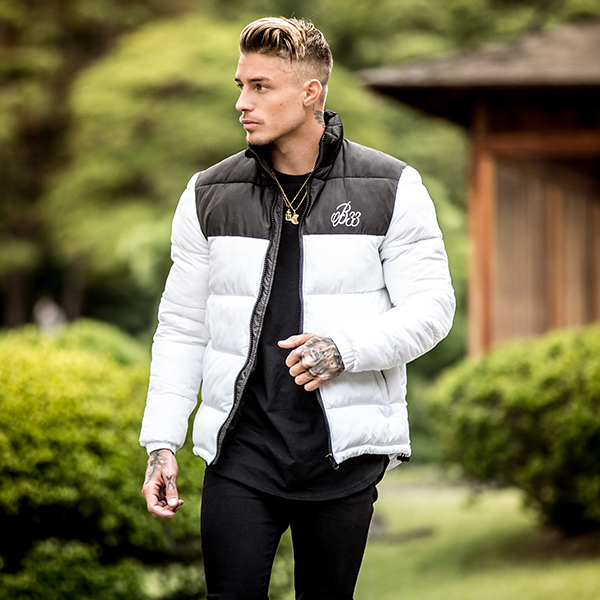 Boston Jacket - White/Black