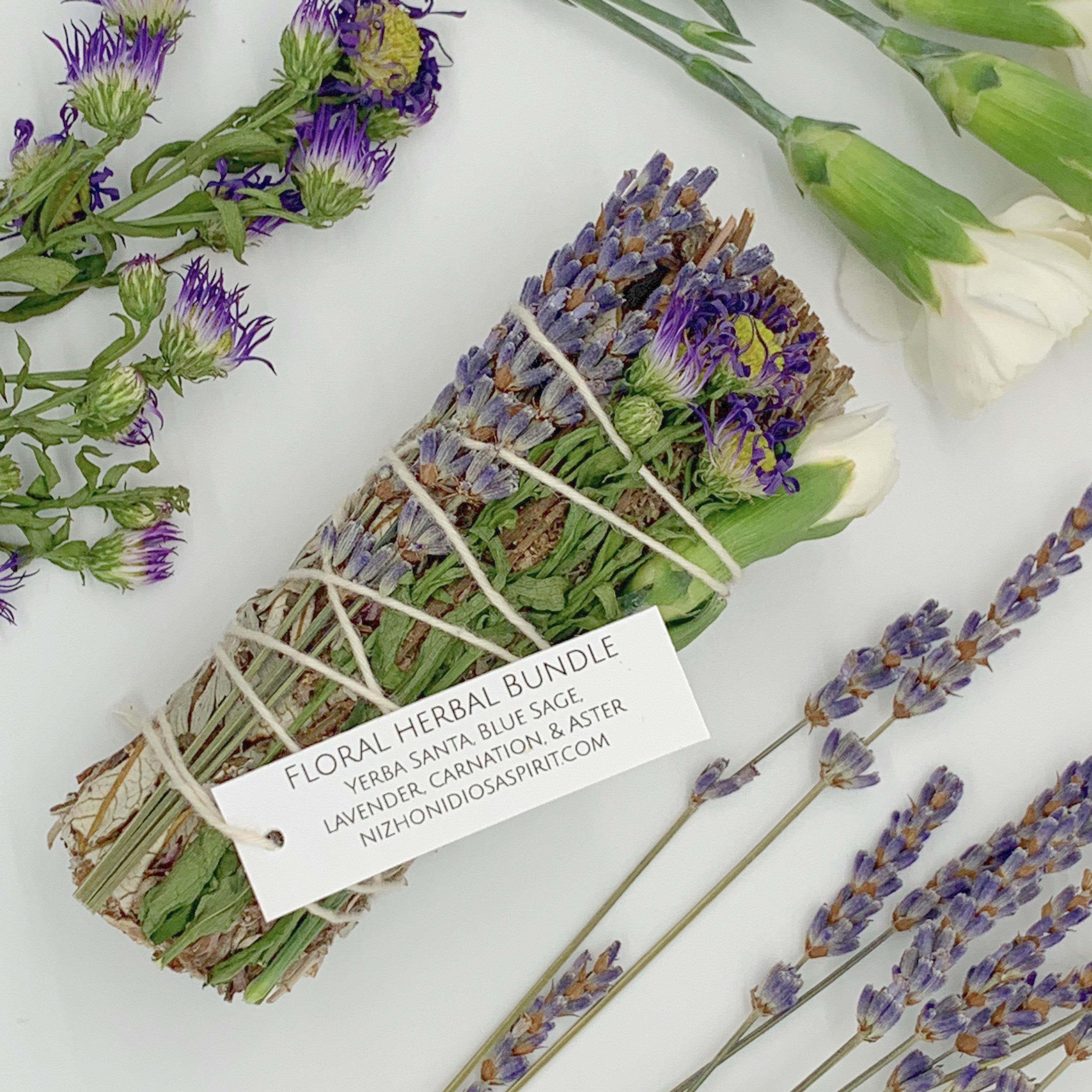 Floral Herbal Bundle – Nizhoni Diosa Spirit