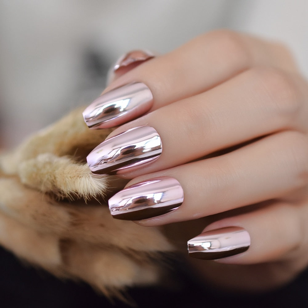 Metallic Mirror Nail Polish