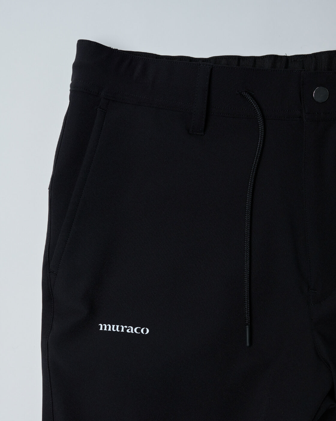 MET-O 2WAY DOUBLE CLOTH PANTS BLACK | メットオーツーウェイダブル