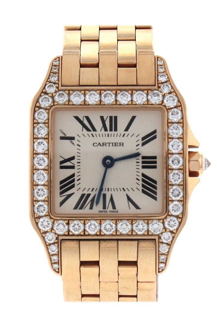 cartier women's santos demoiselle watch