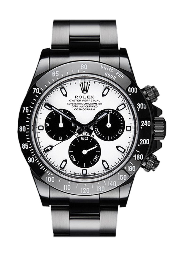 rolex daytona pvd black