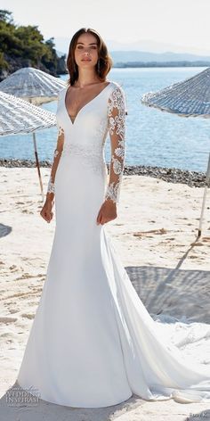 beach style wedding dresses