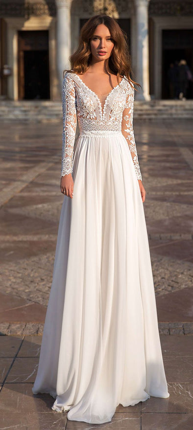 bohemian style wedding dresses