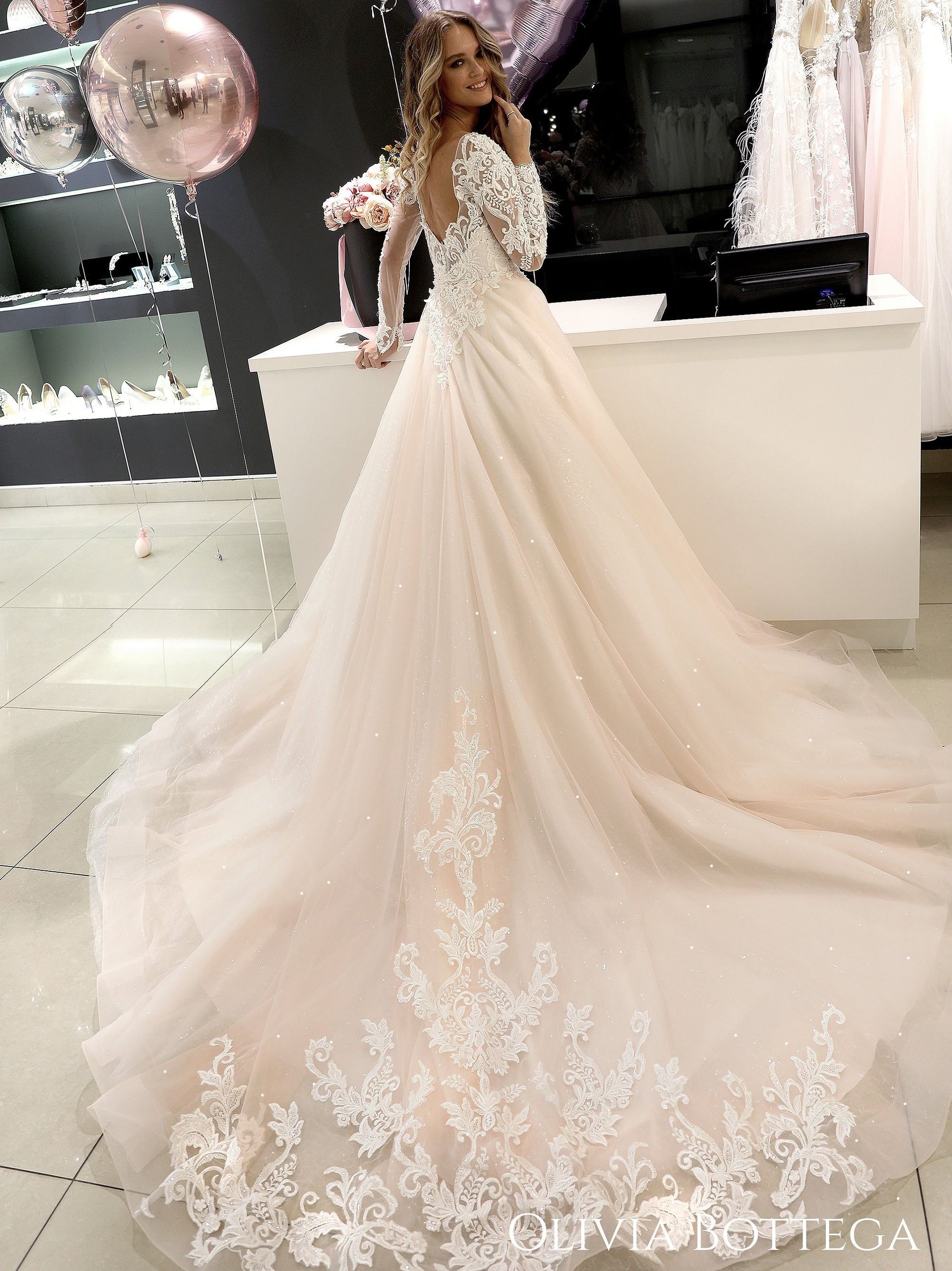 lauren burnham wedding dress