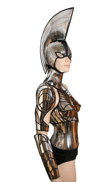 Robot Cone corset top 'Where Giger met Sorayama ' – divamp