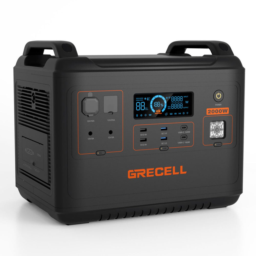 人気デザイナー GRECELL ポータブル電源 大容量 1000W 270000mAh 999Wh