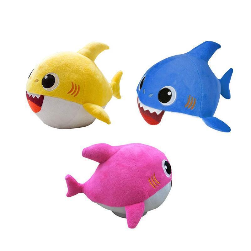 Baby Shark Singing Dancing Doll Stuffed Plush Toy - Perfect Gift for K ...