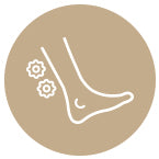 2 Step calf rolling icon