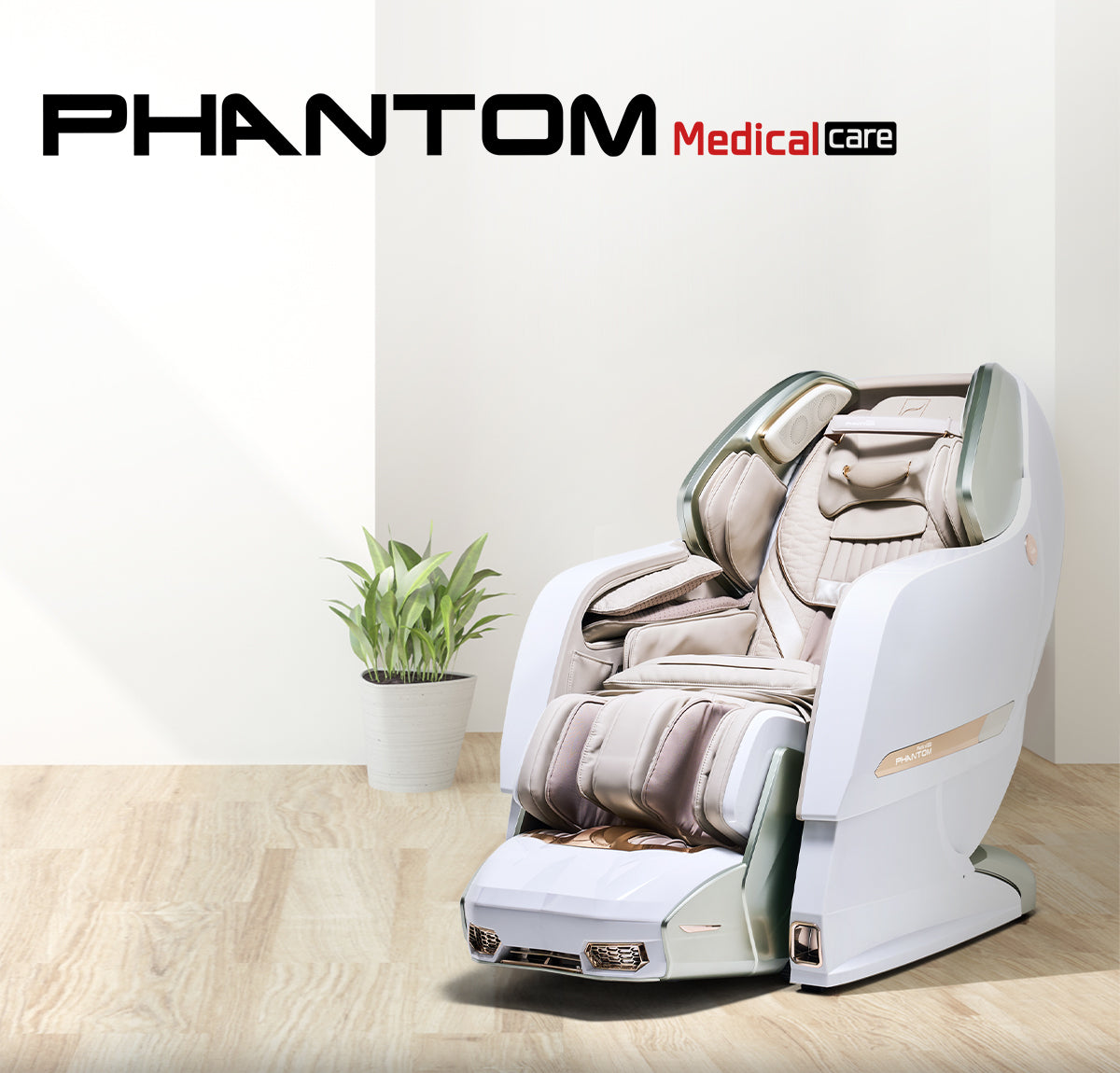 Bodyfriend Phantom 2 Premium Massage Chair, White