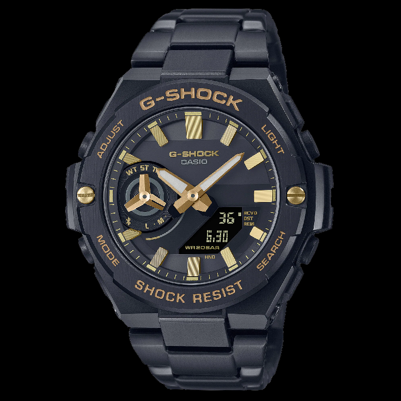 ライトブラウン/ブラック G-SHOCK GST-B500BD-1A9JF - 通販 - www