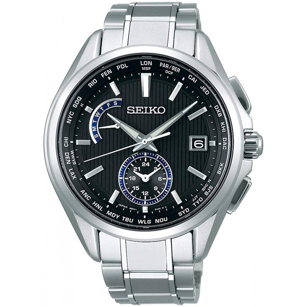 SEIKO Brightz SAGA289 Solar wave correction Pure titanium watch – IPPO  JAPAN WATCH