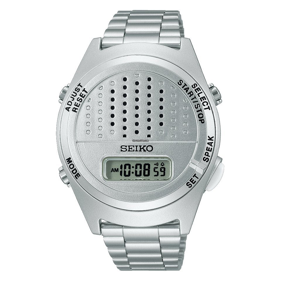 Seiko Audio Digital Watch SBJS013 Alarm function daily alarm Watch – IPPO  JAPAN WATCH