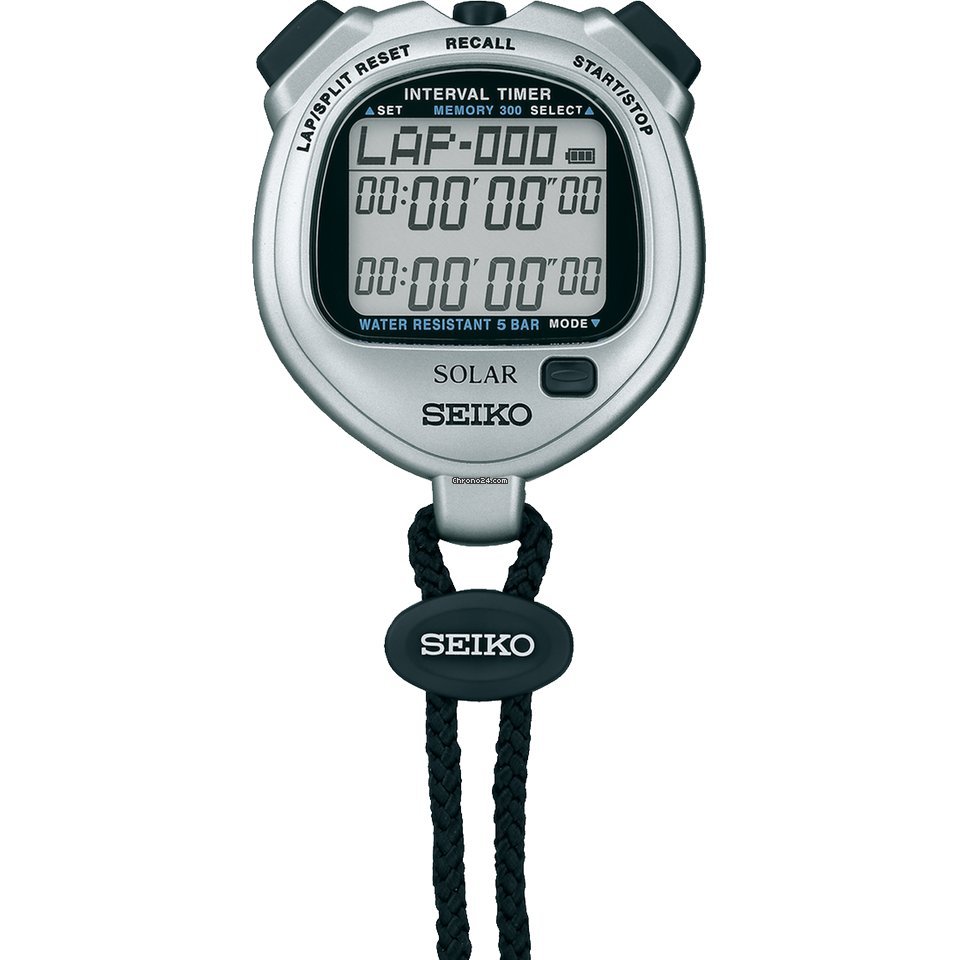 SEIKO Stopwatch SVAJ101 solar waterproof watch – IPPO JAPAN WATCH