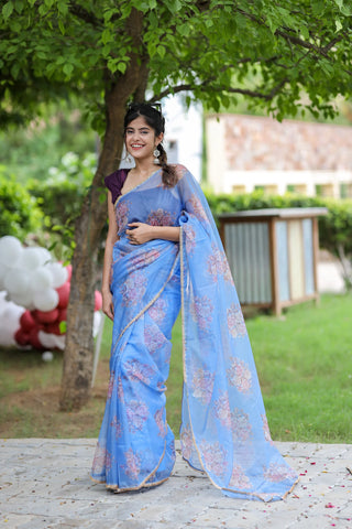 Raindrop Dreams Sarees