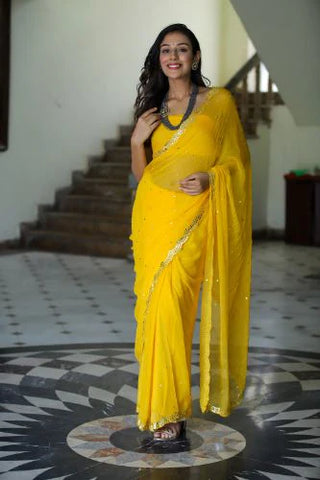 Chiffon sarees