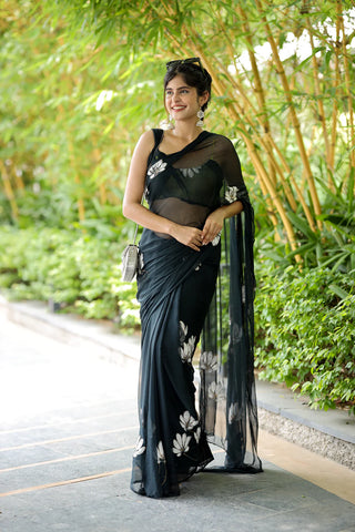 Black Sarees