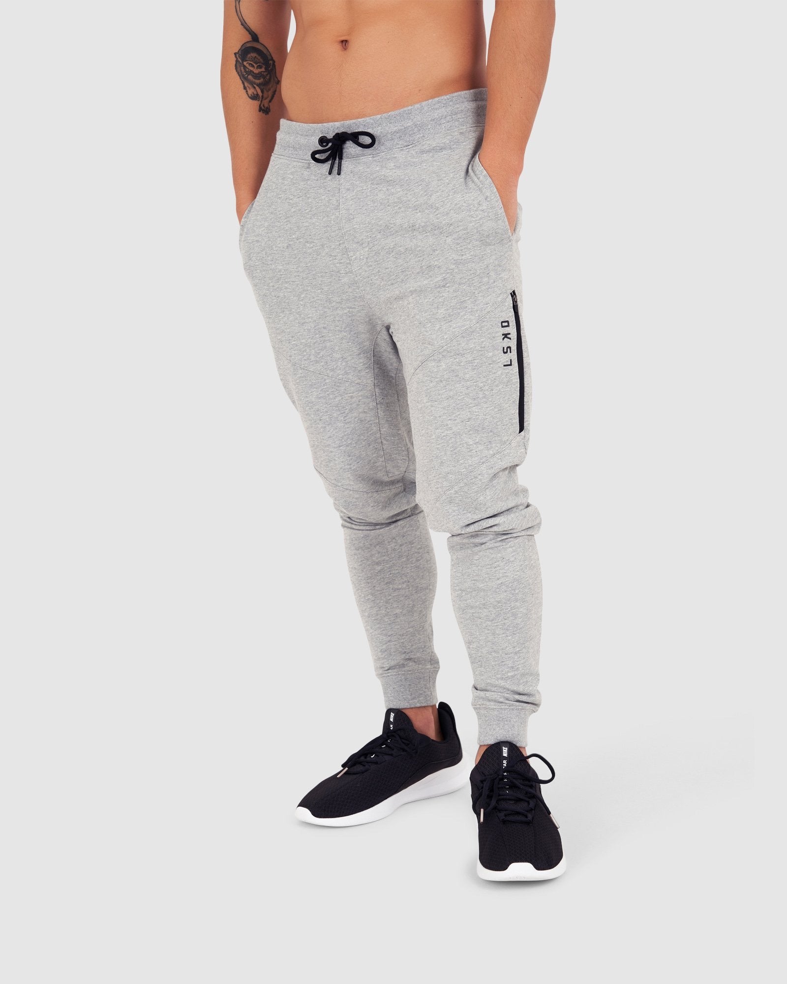 Rep Jogger - Lt Grey Marl