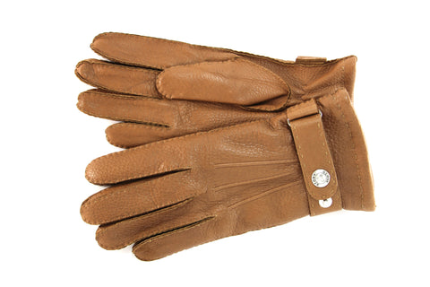 Gants de Conduite Femme Noir - Peau de daim - Fabriqué à la main