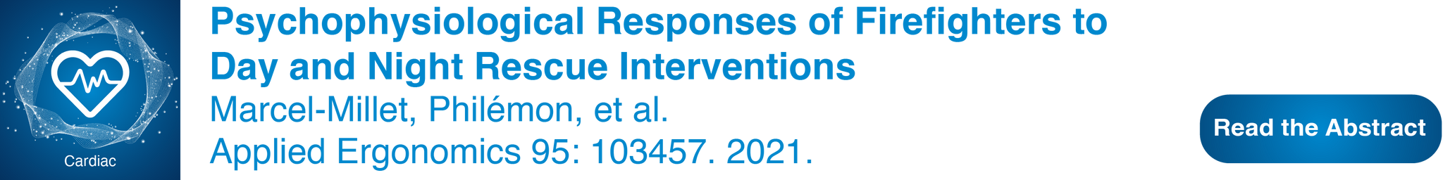 Abstract - Cardiac Publication - Firefighters - Hexoskin Smart Clothing - Stress Monitoring -  HRV - Heart Rate Variability