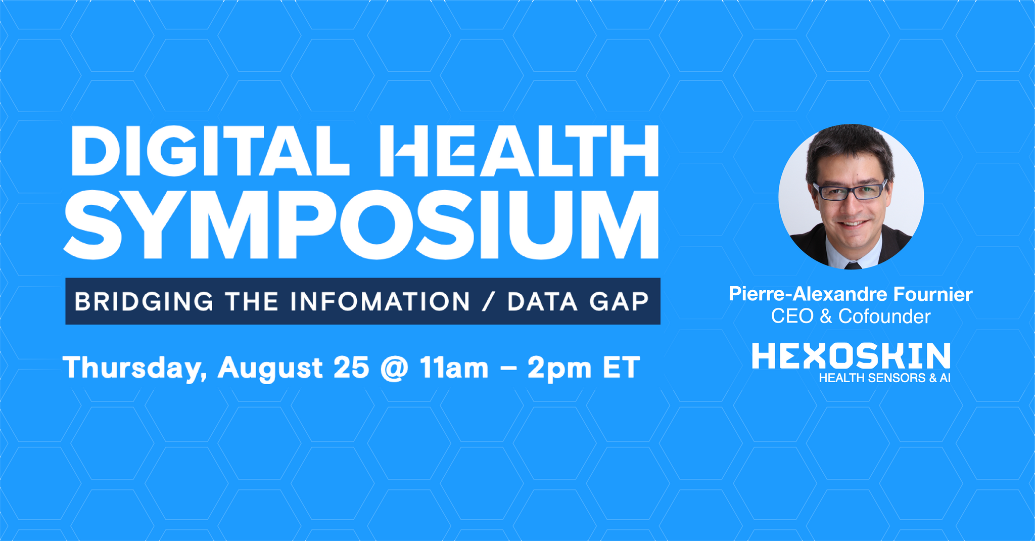 Hexoskin CEO Speaker at HITLAB Digital Health Symposium