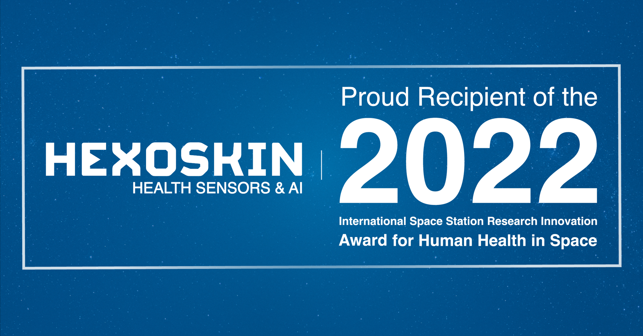 Hexoskin - International Space Station Research Innovation Award for Human Health in Space 2022
