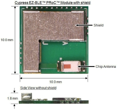 Cypress-bluetooth-module