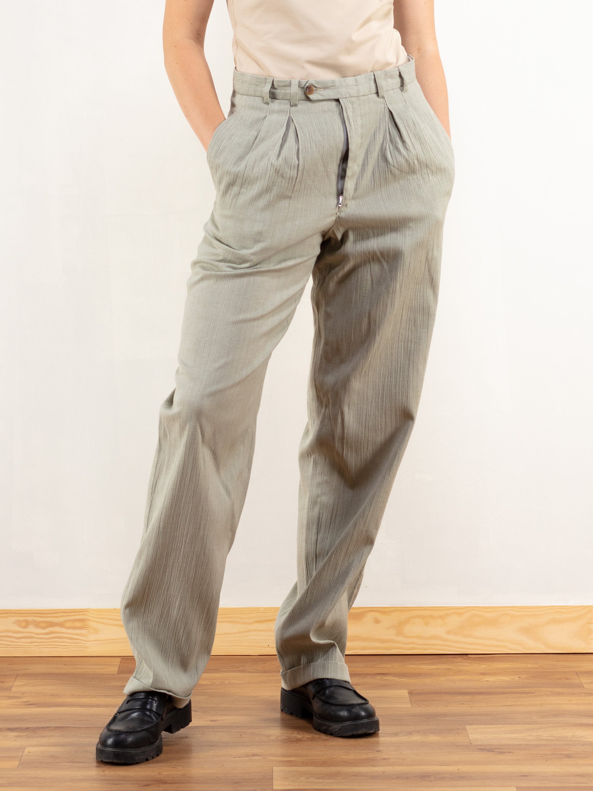 Vintage 90's Pleated Women Pants