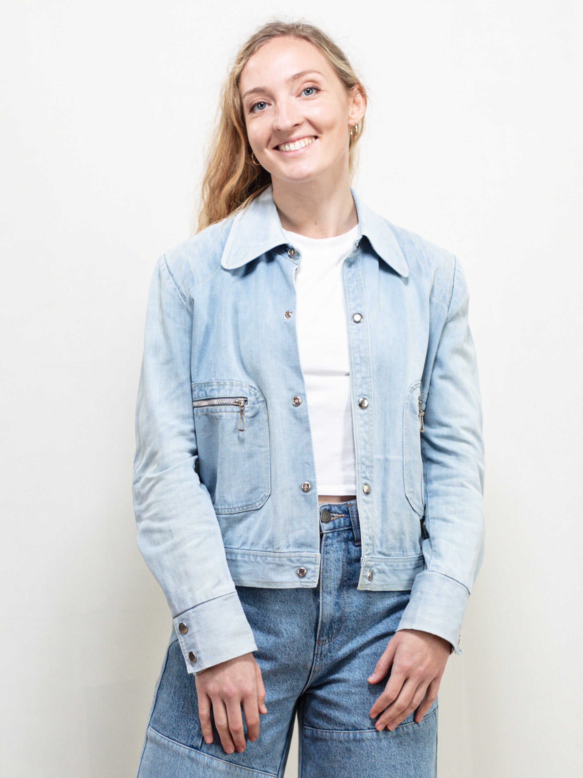 Vintage 70's Light Wash Denim Jacket