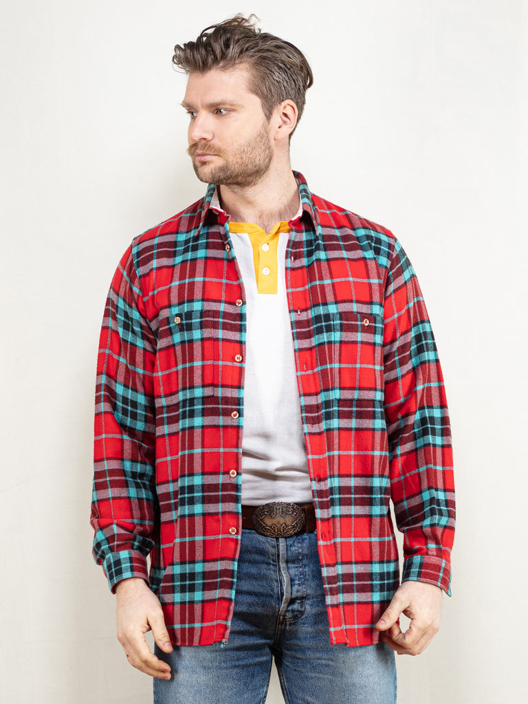 100% cotton modern Flannel Shirts by the pound: Bulk Vintage Clothing