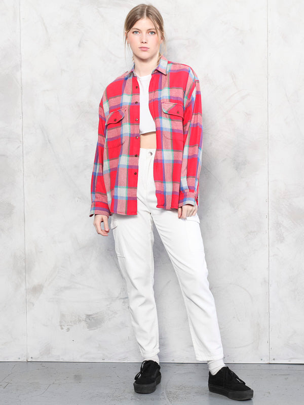 Shop Vintage Online |Check Out 90's Plaid Shirts | Northern Grip