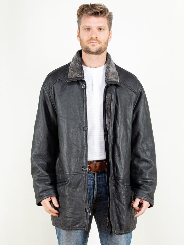 70´s 80´s vintage full leather jacket-