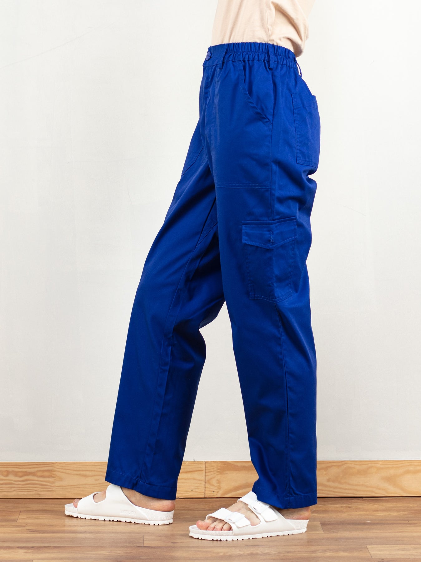 Work Pants for Women - Blue - Size 16