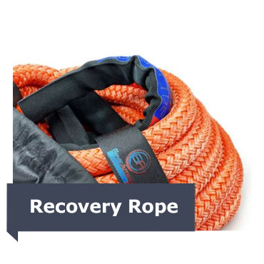 GearAmerica Kinetic Recovery Rope: Thin Blue Line Edition - Made In Th