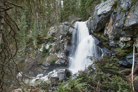 South Fork Trail to Pioneer Falls, Bozeman Montana